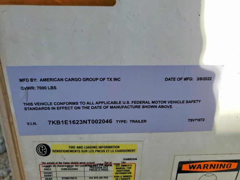 2022 Haulmark Mark 16' Enclos-Enclosed Cargo Trailer