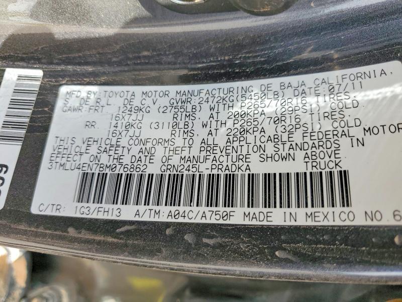 2011 Toyota Tacoma V6