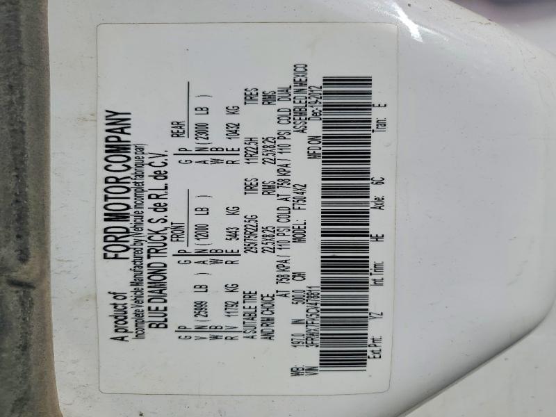 2012 Ford F750 Super Duty Utility / Service Truck