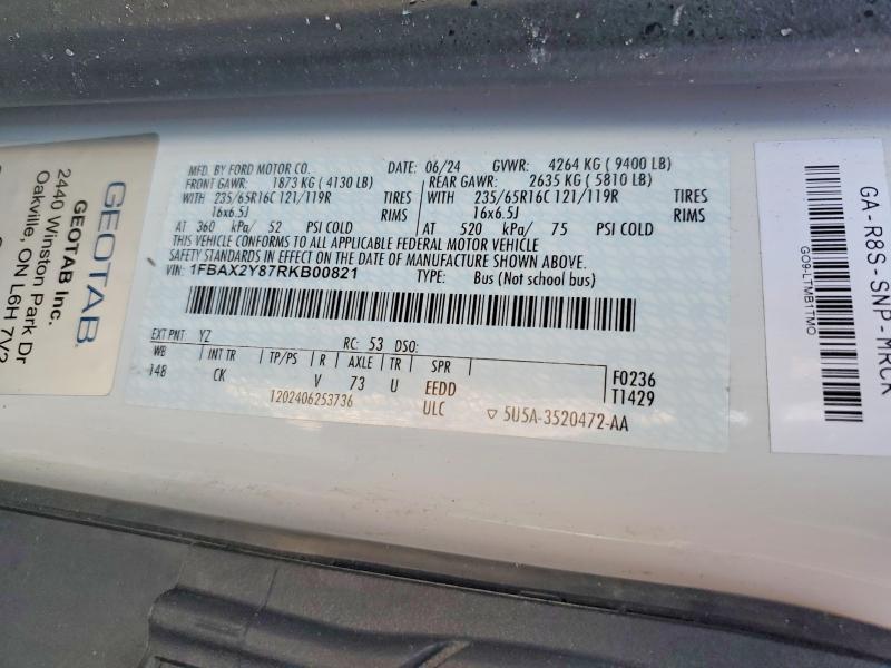 2024 Ford Transit T-350