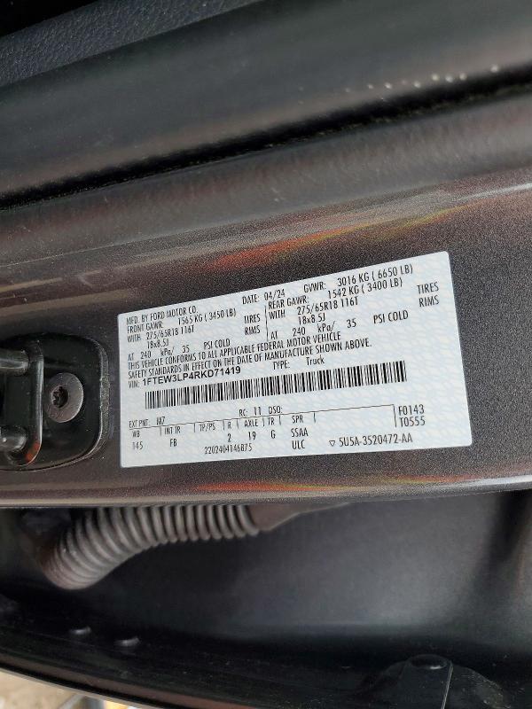 2024 Ford F150 XLT
