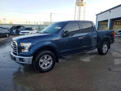 Salvage trucks for sale at Chicago Heights, IL auction: 2015 Ford F150 Supercrew