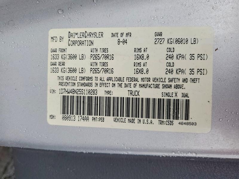 2005 Dodge Dakota Quad SLT