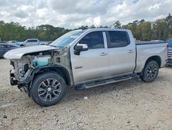 Salvage trucks for sale at Houston, TX auction: 2021 Chevrolet Silverado C1500 LT