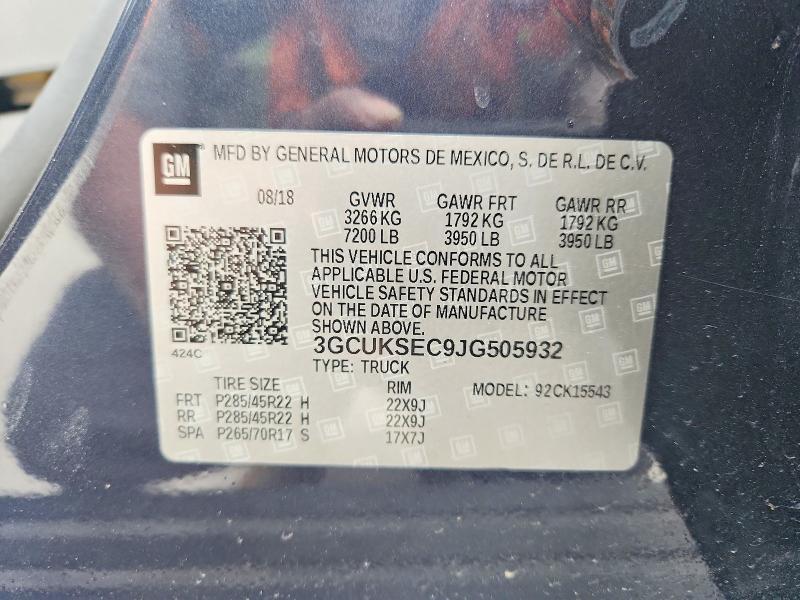 2018 Chevrolet Silverado K1500 LTZ
