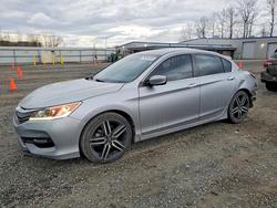 Honda salvage cars for sale: 2017 Honda Accord Sport