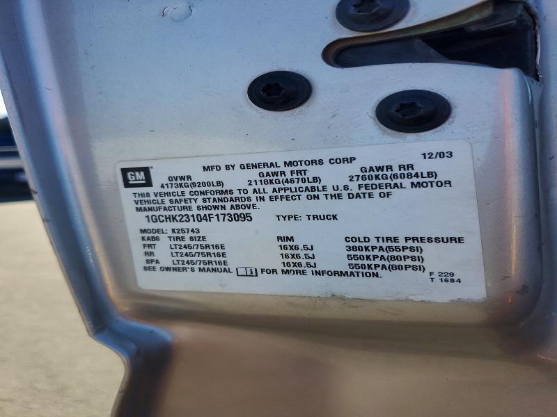 2004 Chevrolet Silverado K2500 Heavy Duty