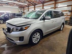 KIA salvage cars for sale: 2017 KIA Sedona lx