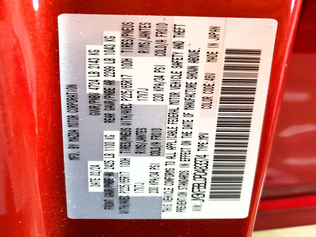 2024 Mazda Cx-5 Select