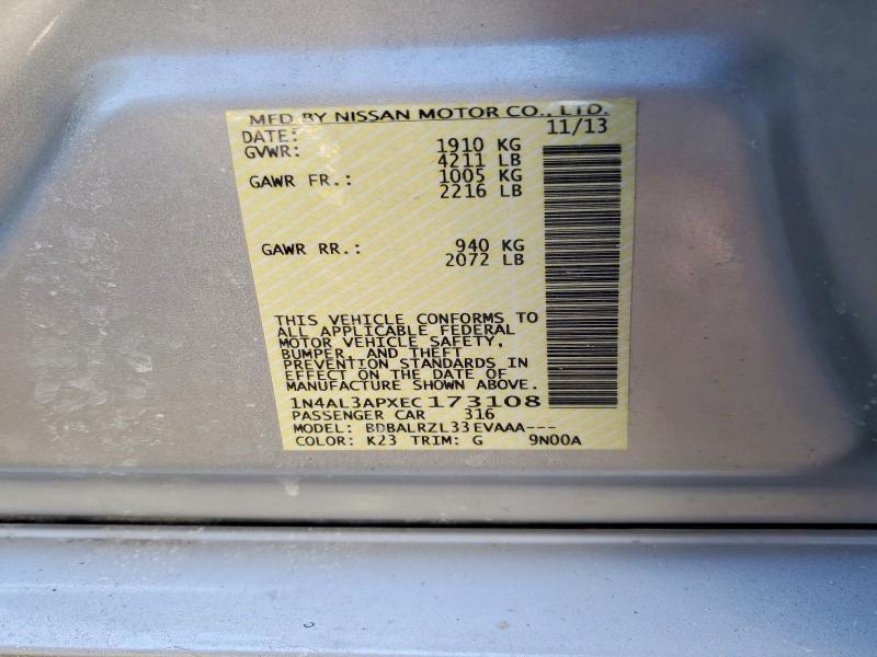 2014 Nissan Altima 2.5 s