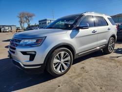 Ford salvage cars for sale: 2018 Ford Explorer Limited