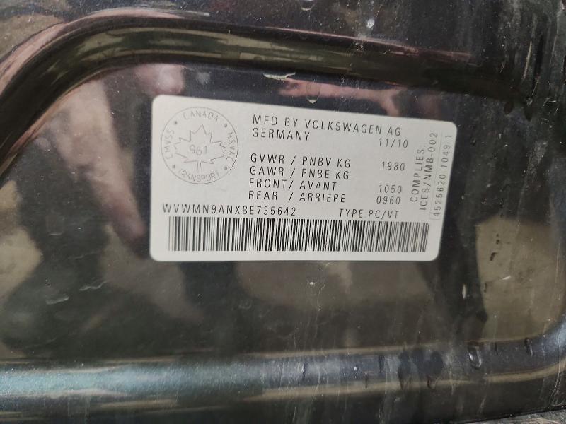 2011 Volkswagen Cc Sport