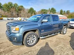 Salvage cars for sale from Copart Mendon, MA: 2014 GMC Sierra K1500 SLT