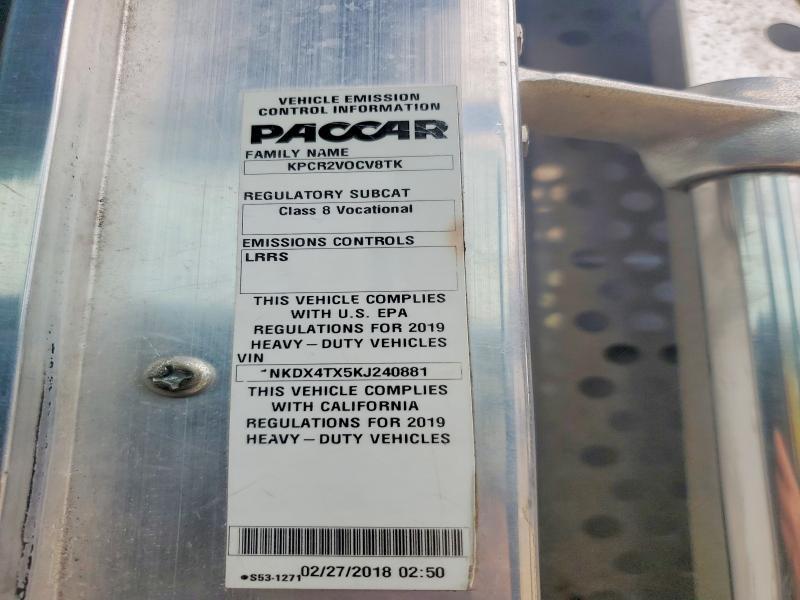 2019 Kenworth T880 Crane Truck