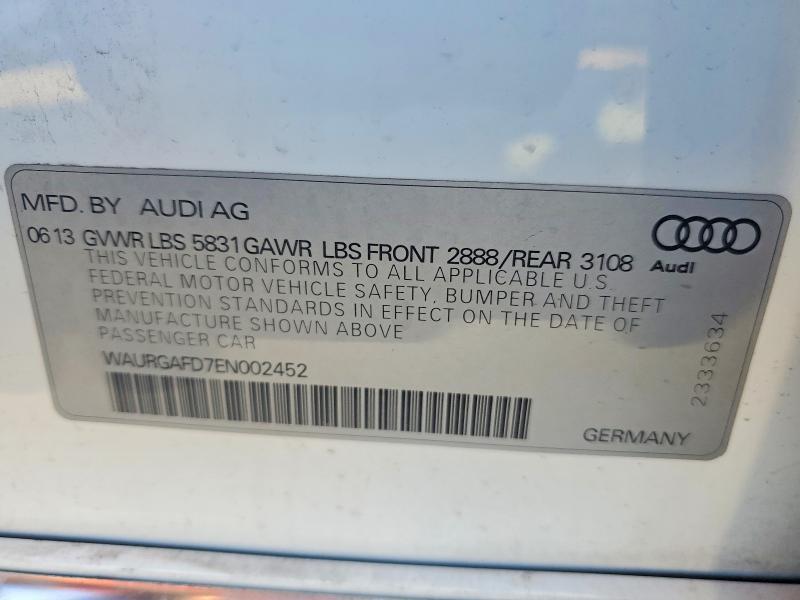 2014 Audi A8 l Quattro