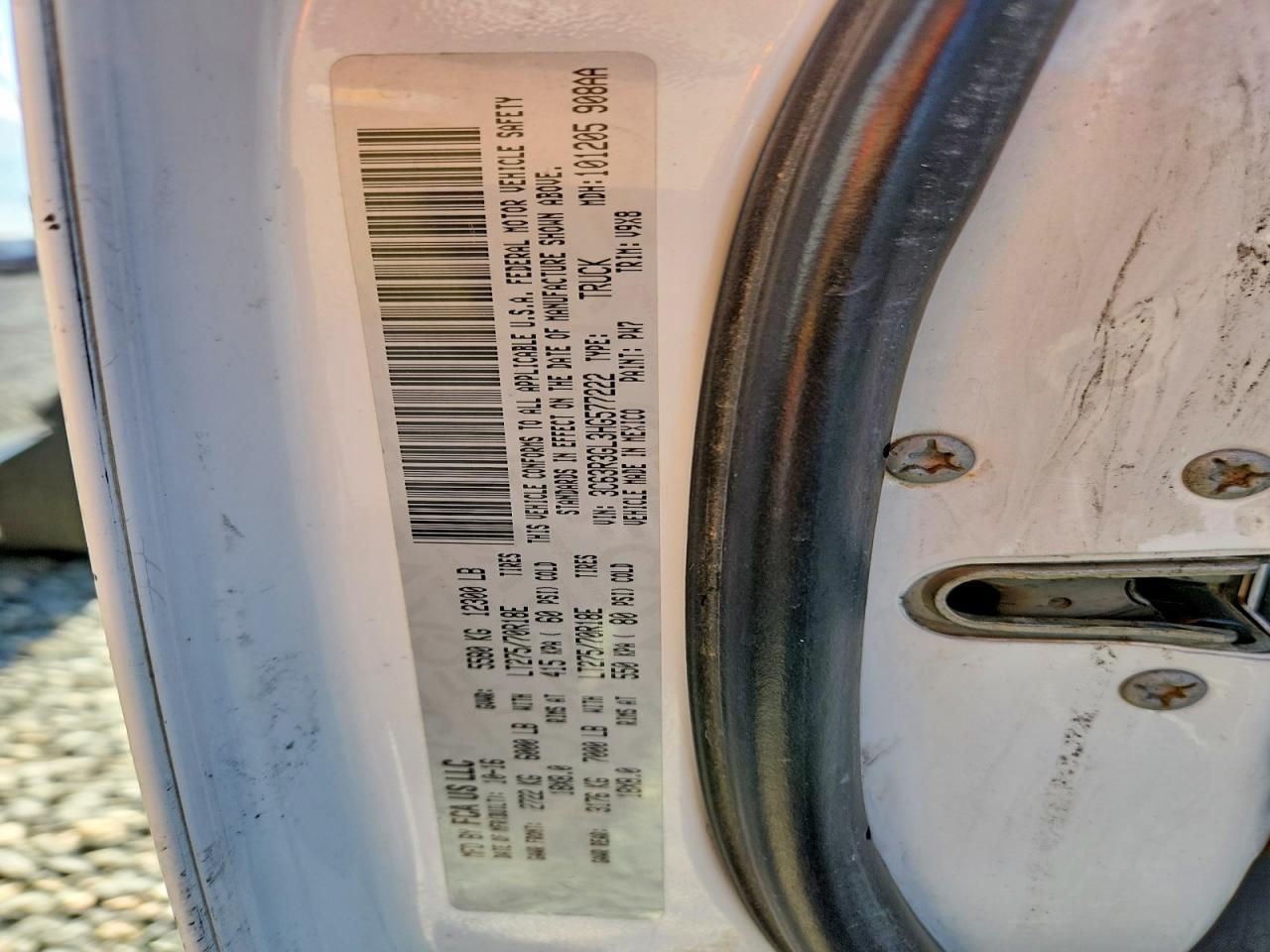 2017 Dodge RAM 3500 ST Utility / Service Truck