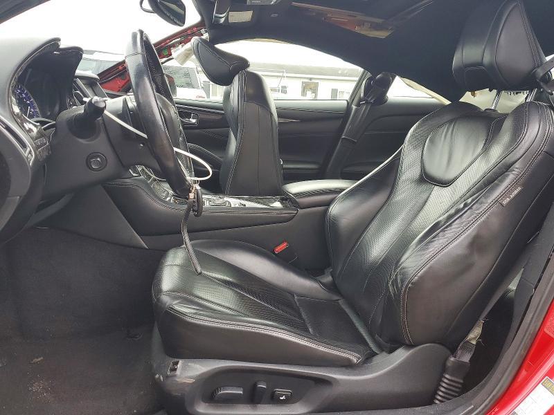 2017 Infiniti Q60 red Sport 400