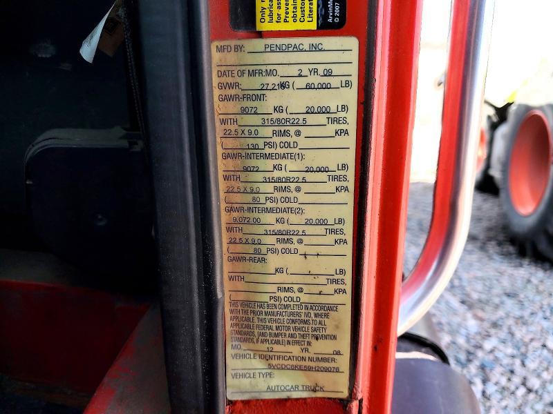 2009 Autocar Llc Xpeditor WX