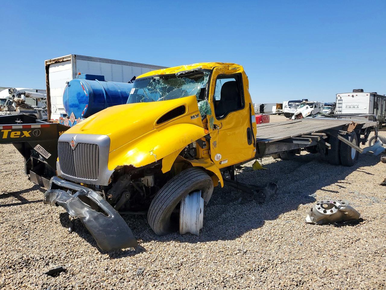 2022 International MV607 Flatbed Truck
