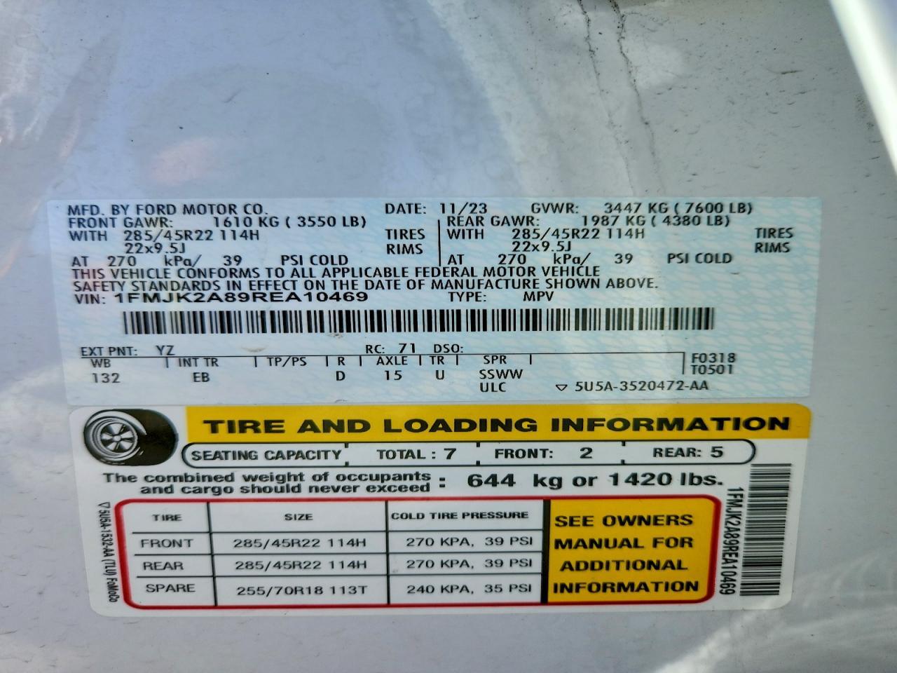 2024 Ford Expedition max Limited