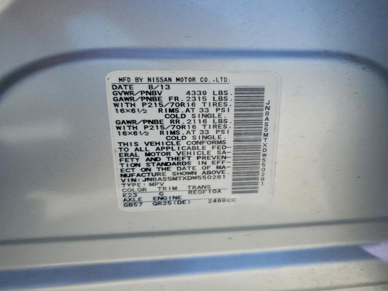 2013 Nissan Rogue s
