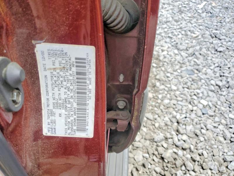 2001 Toyota Land Cruiser Base