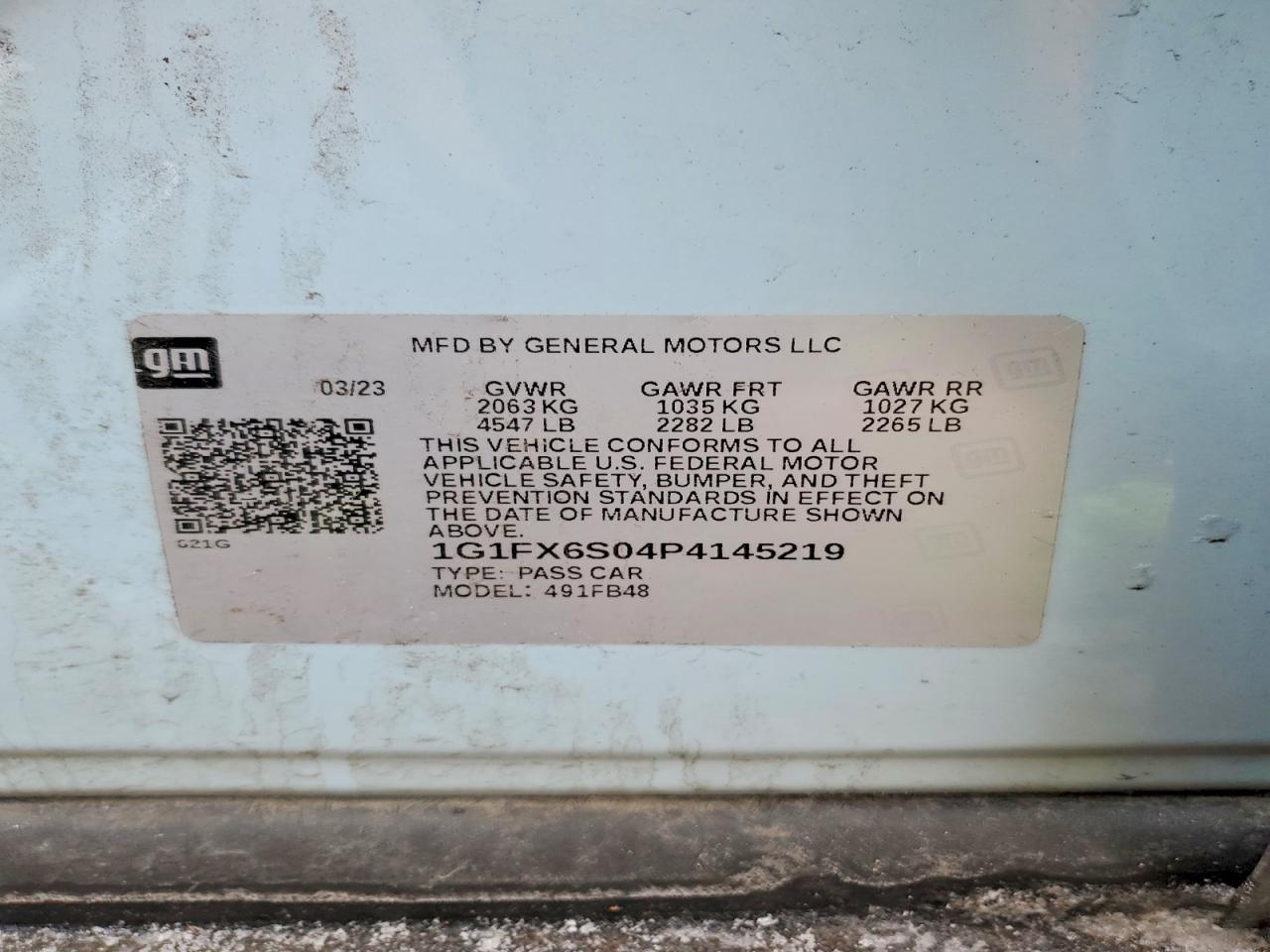 2023 Chevrolet Bolt ev 2LT