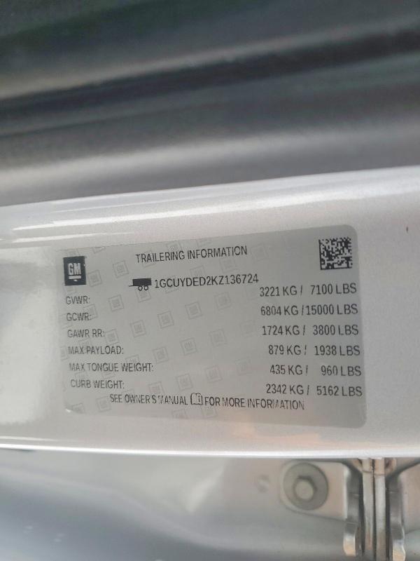 2019 Chevrolet Silverado K1500 LT