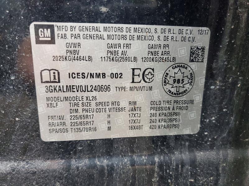 2018 GMC Terrain sle