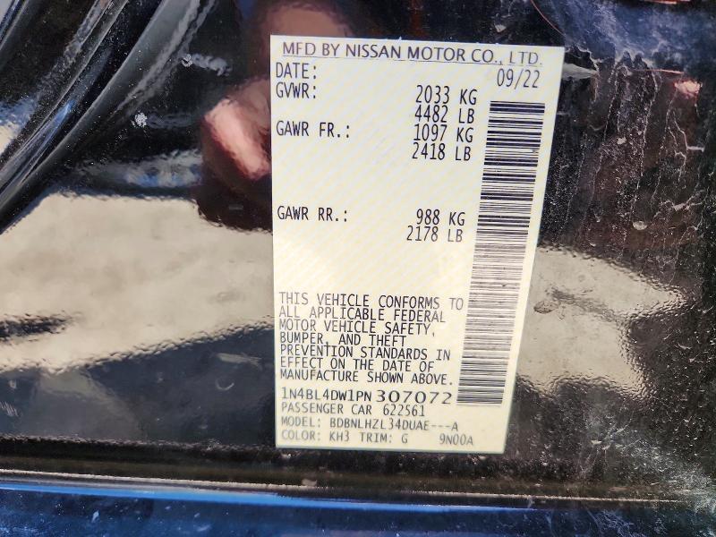 2023 Nissan Altima 2.5 sv
