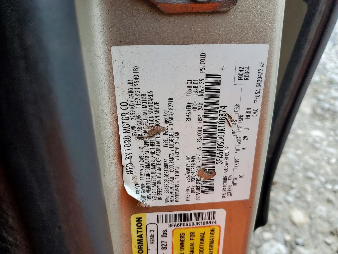 2018 Ford Fusion Titanium