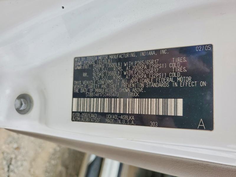 2005 Toyota Tundra Limited