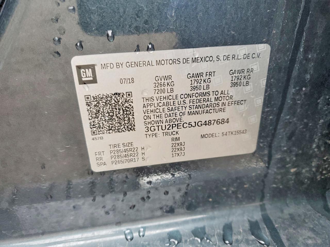 2018 GMC Sierra K1500 Denali