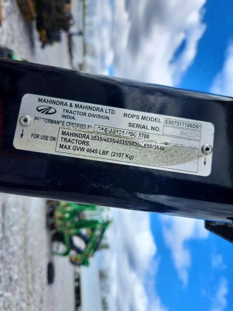 2023 Mahindra Mfwd Tractor