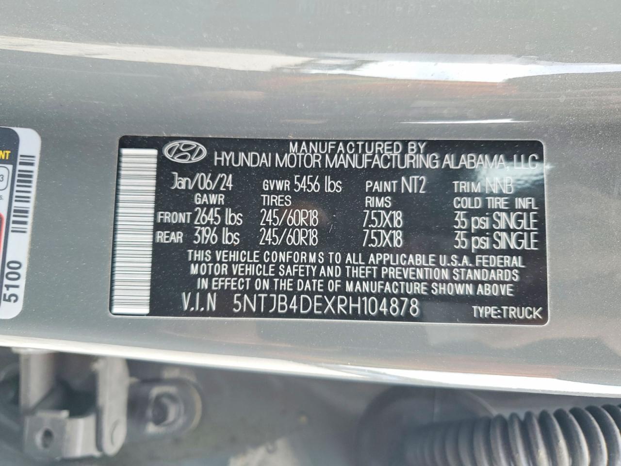 2024 Hyundai Santa Cruz SEL