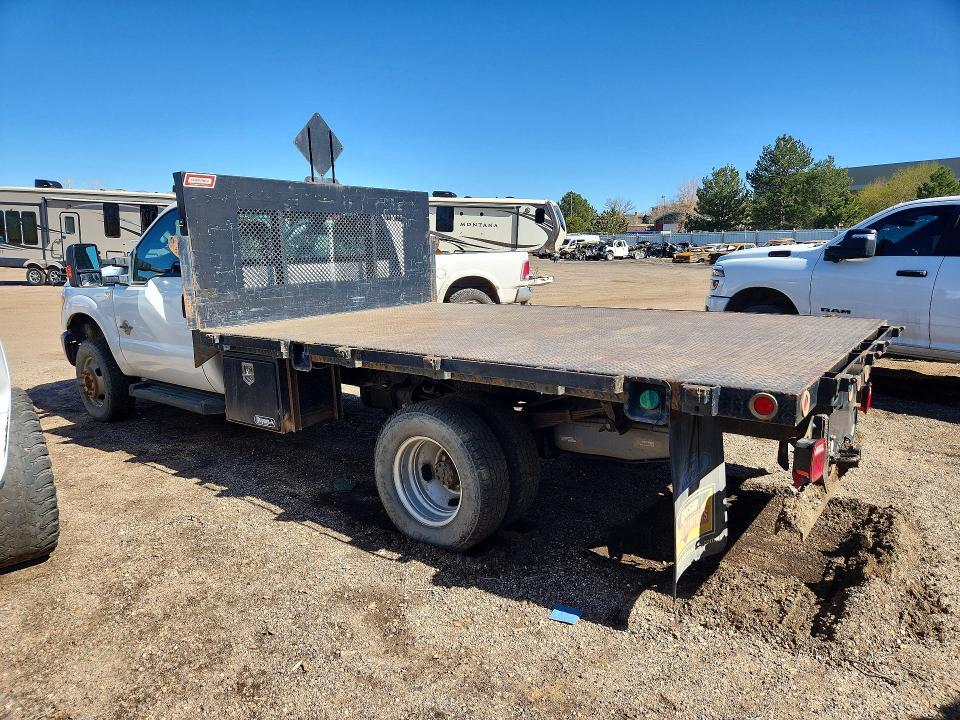 2012 Ford F350 Super Duty Flatbed Truck