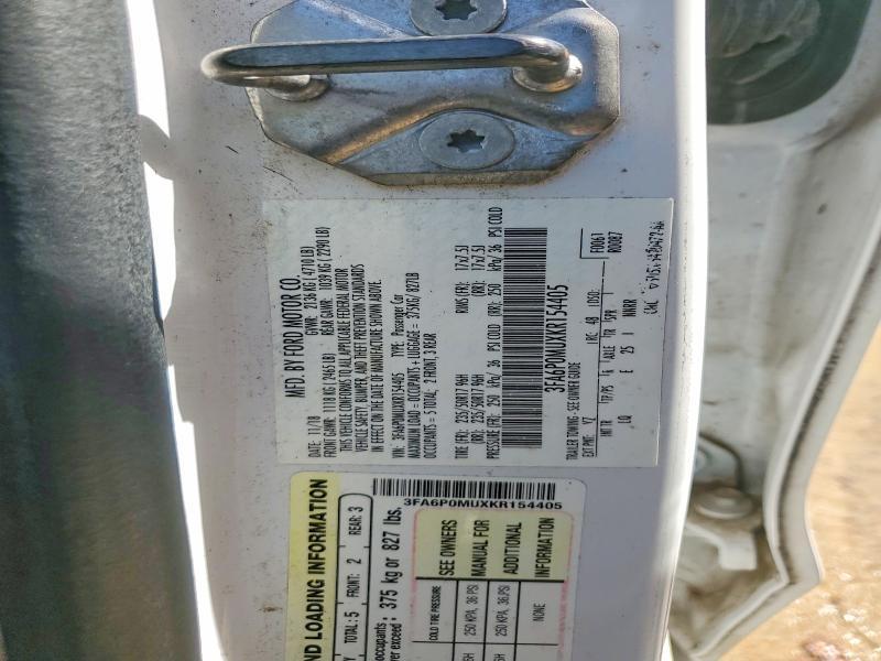 2019 Ford Fusion sel