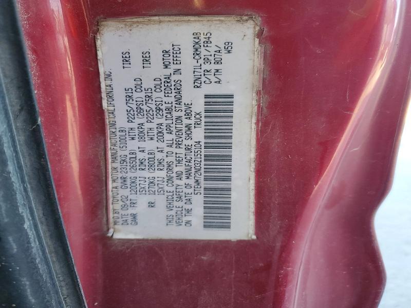 2003 Toyota Tacoma Base