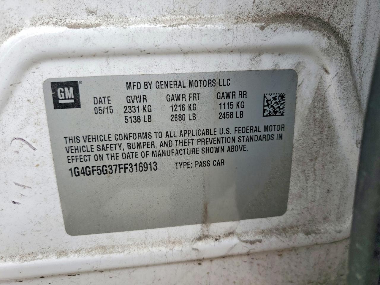 2015 Buick Lacrosse Premium