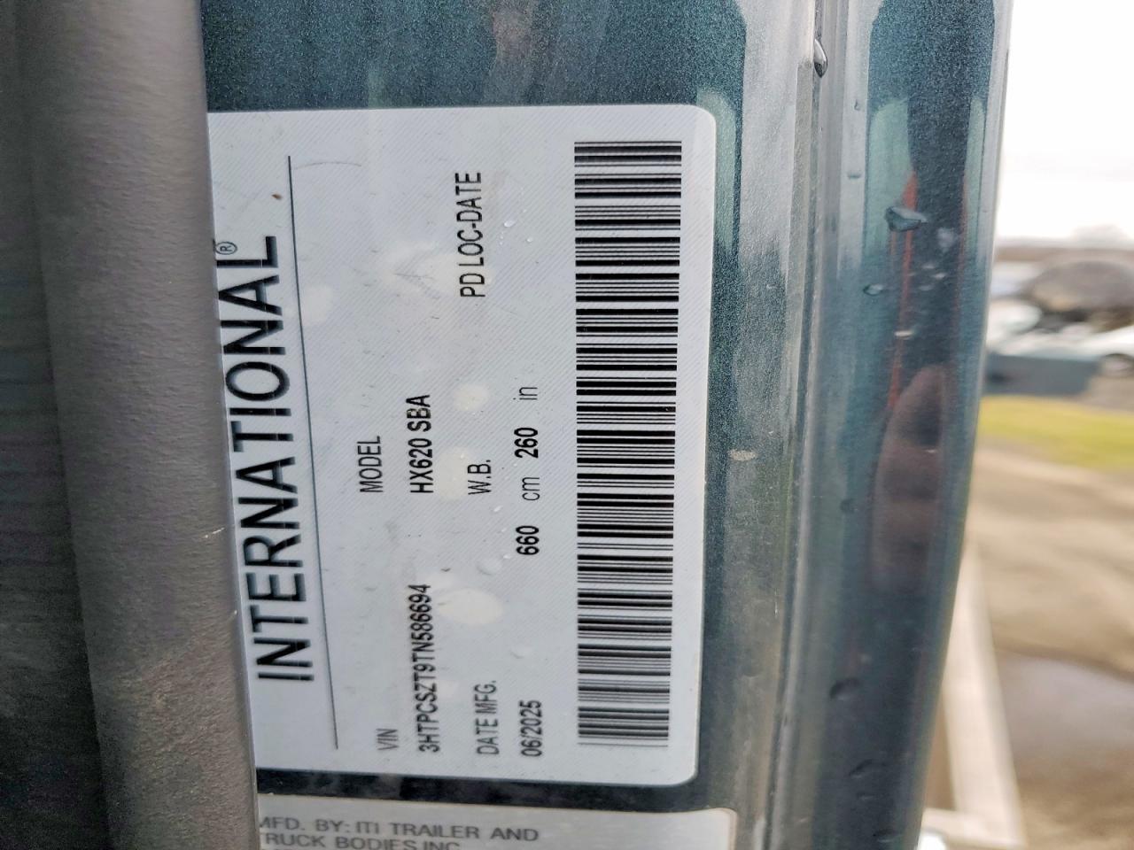 2026 International HX620