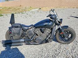 Salvage motorcycles for sale at Mentone, CA auction: 2023 Indian Motorcycle Co. Scout Bobber Sixty ABS