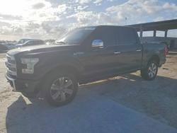 Salvage cars for sale from Copart -no: 2016 Ford F150 Supercrew