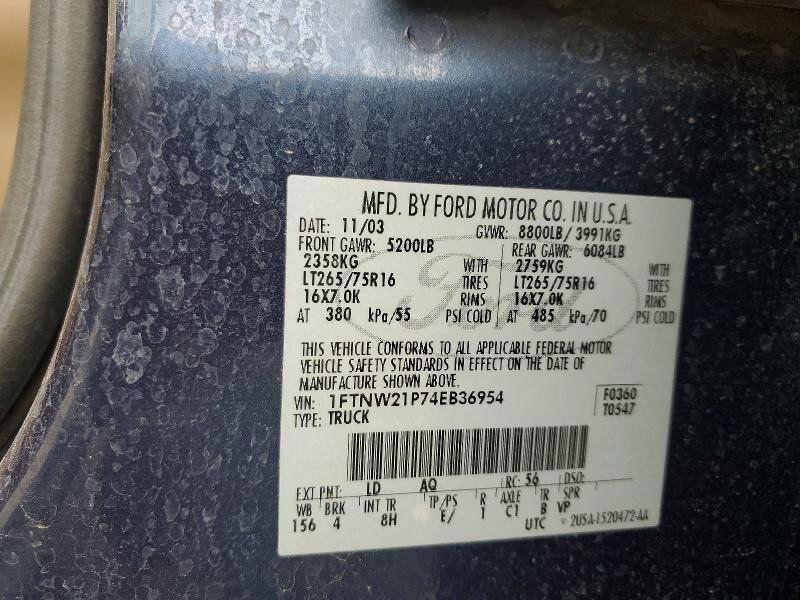 2004 Ford F250 Super Duty