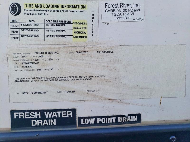 2023 Forest River Tracer Camper