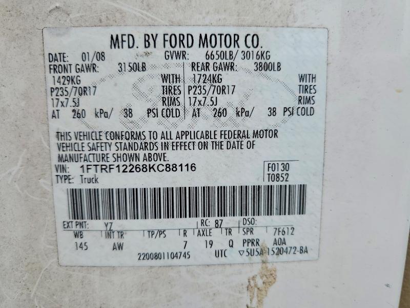 2008 Ford F150 Utility / Service Truck