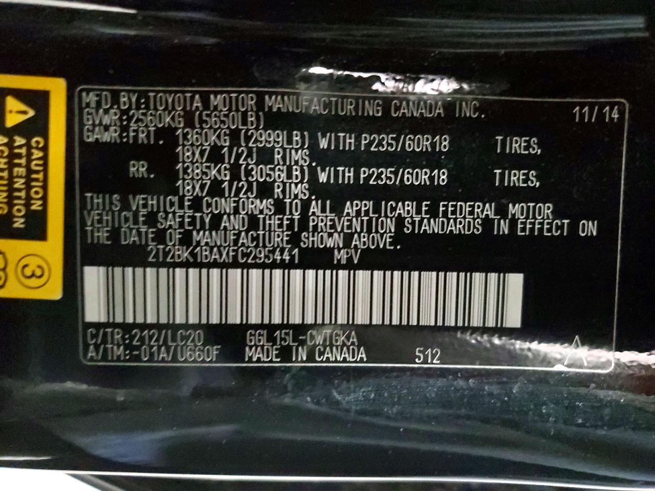 2015 Lexus Rx 350 Base