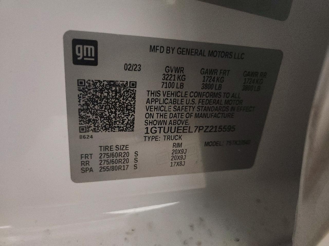 2023 GMC Sierra K1500 AT4