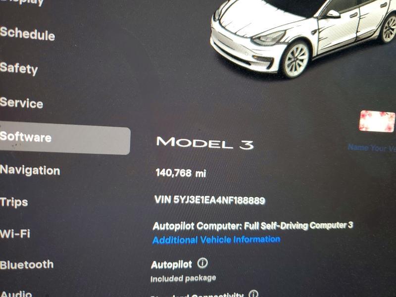 2022 Tesla Model 3