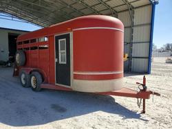 Salvage cars for sale from Copart Rogersville, MO: 1995 Sutt 1995 Horse Trailer