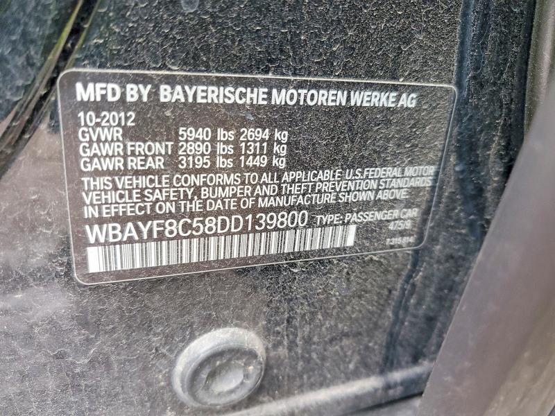 2013 BMW 750 lxi